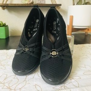 Bzees Niche Mesh Slip On Shoes